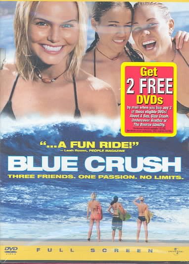 Blue crush [video recording (DVD)] / Universal Pictures and Imagine Entertainment present a Brian Grazer production ; producers, Brian Grazer, Karen Kehela ; story, Lizzy Weiss ; screenplay writers, Lizzy Weiss, John Stockwell ; director, John Stockwell.